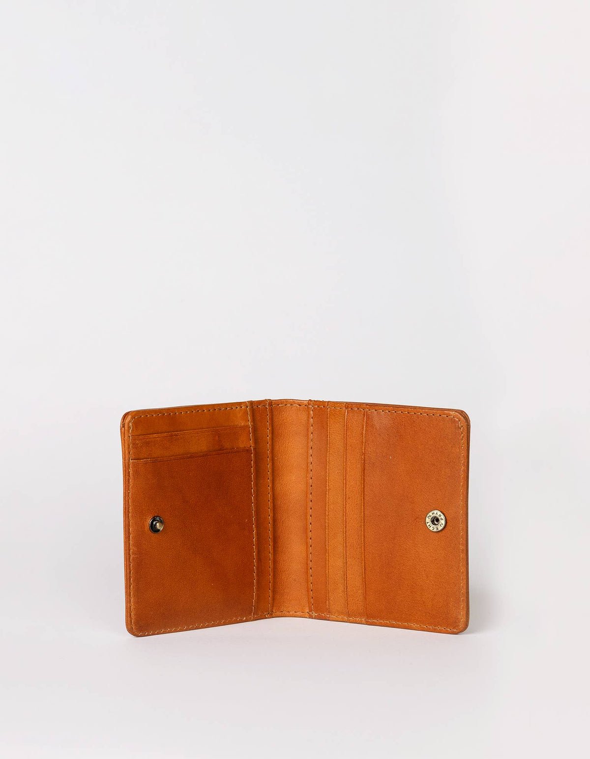 Alex Fold Over Wallet - Wild Oak Soft Grain Leather