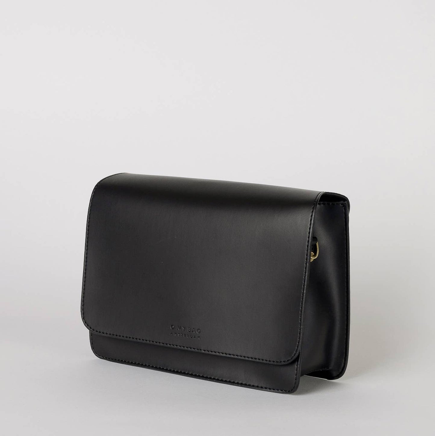 Audrey Black Leather Bag