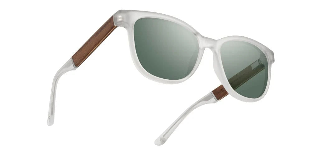 CAMP Cove Sunglasses - Matte Crystal/Walnut