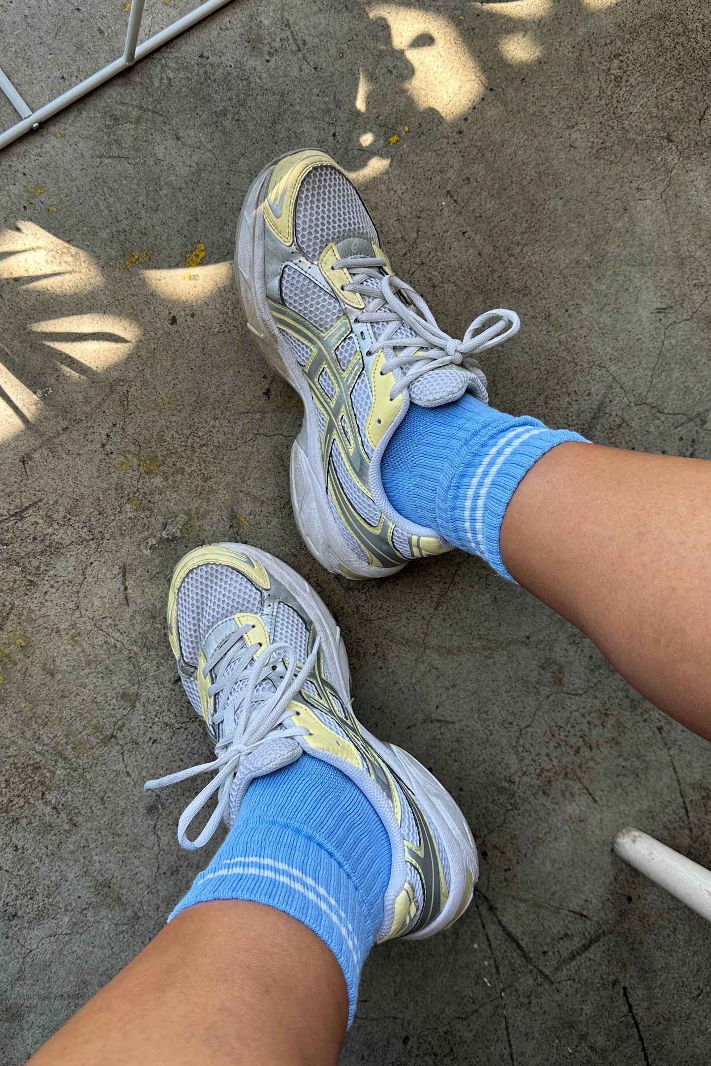 Boyfriend Socks: Blue Grey