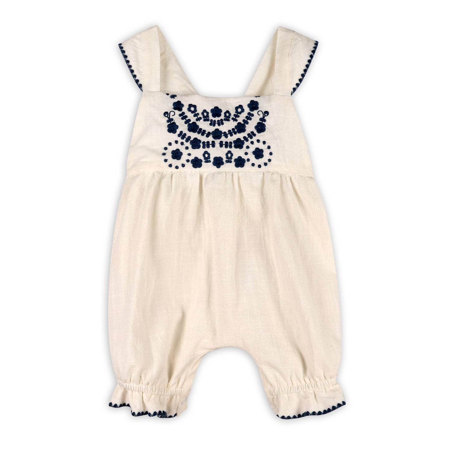 Milena Embroidered Bubble Baby Romper