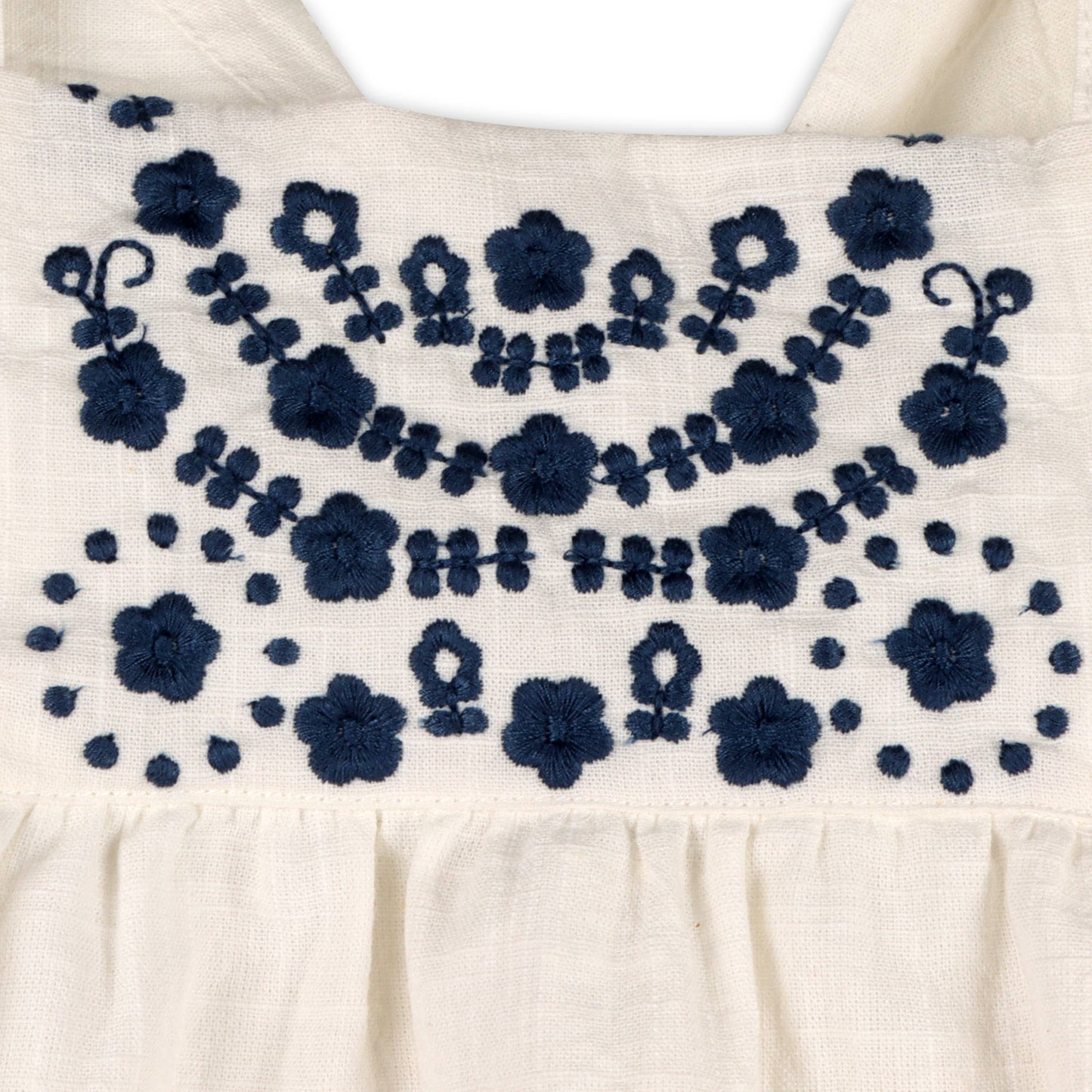 Milena Embroidered Bubble Baby Romper