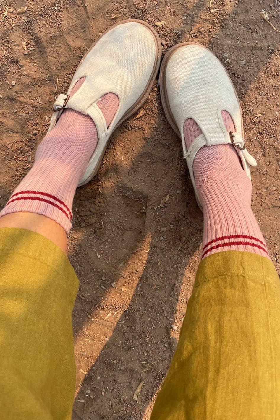 Boyfriend Socks: Cashew
