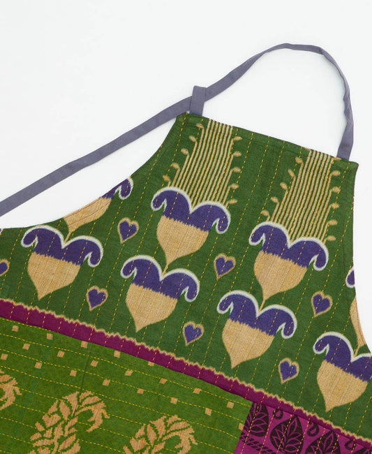 Kantha Bib Apron - No. 250627
