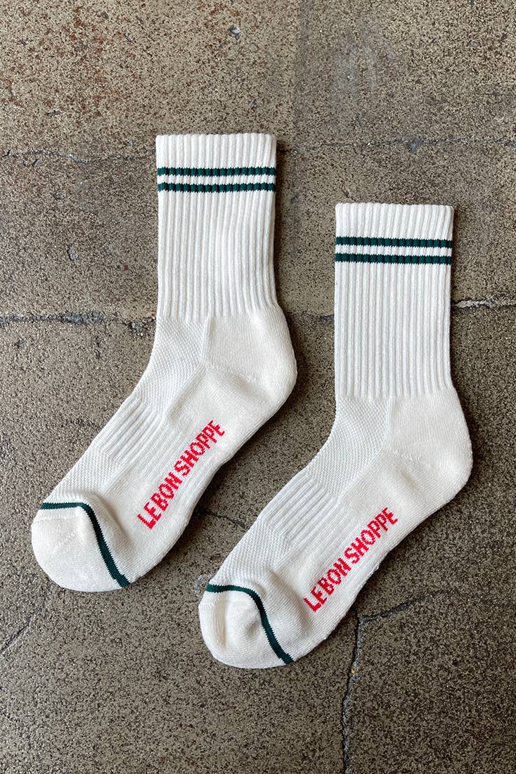 Boyfriend Socks: Charcoal