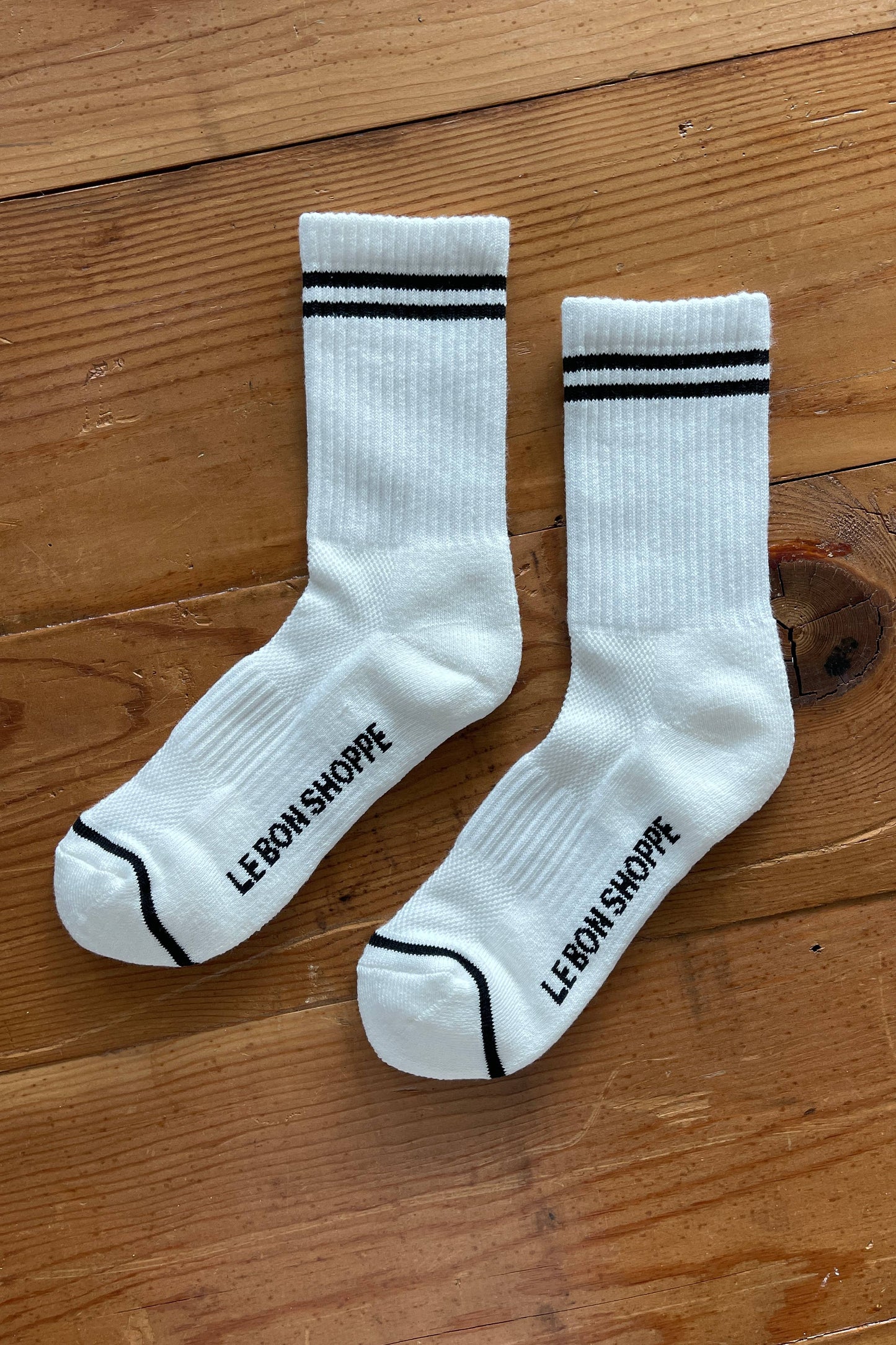Boyfriend Socks: Blue Grey