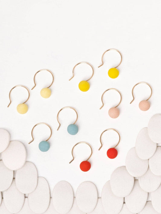 Dapple Dot Earrings: GF
