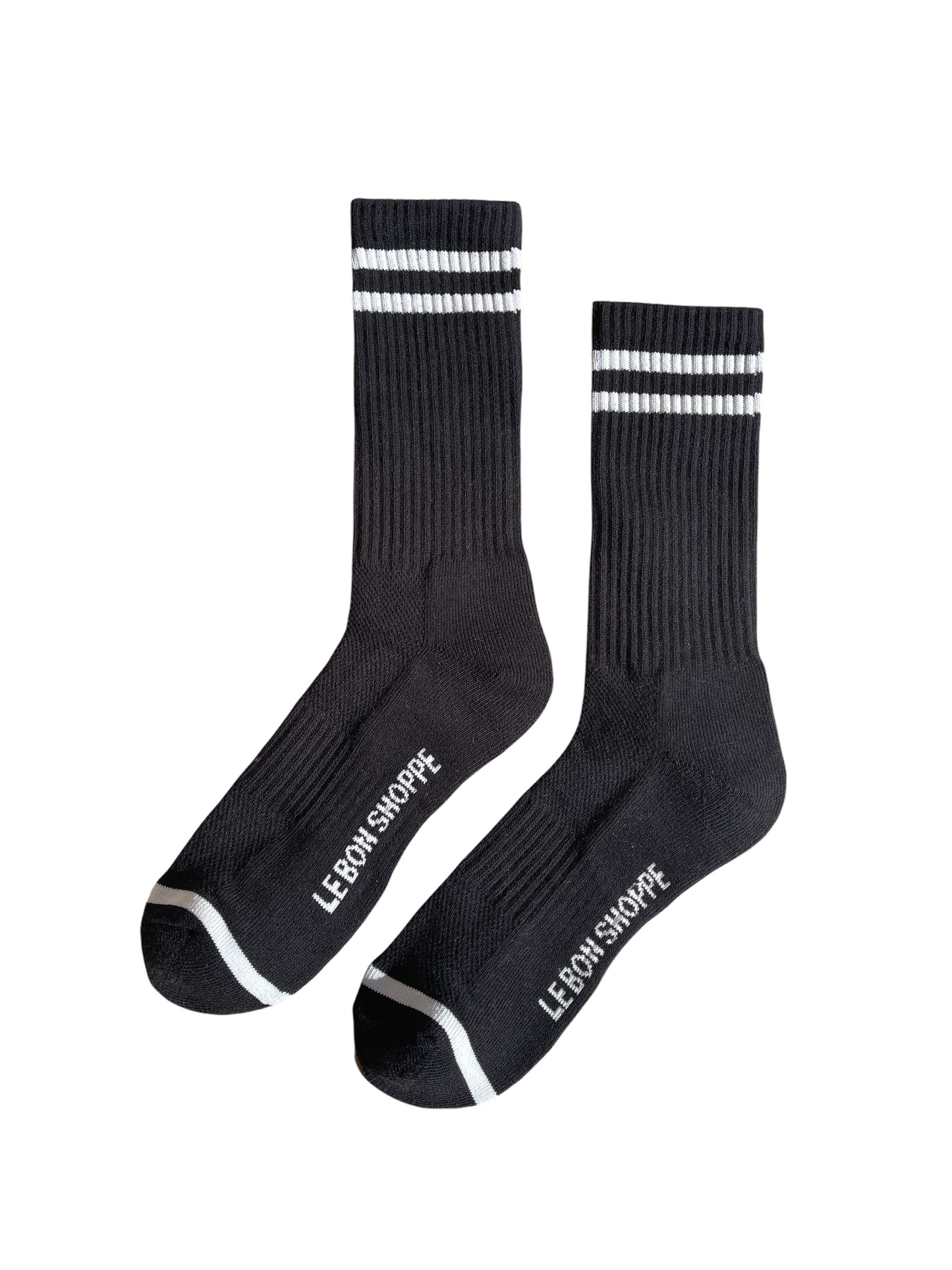 Le Bon Shoppe - Extended Boyfriend Socks: Milk