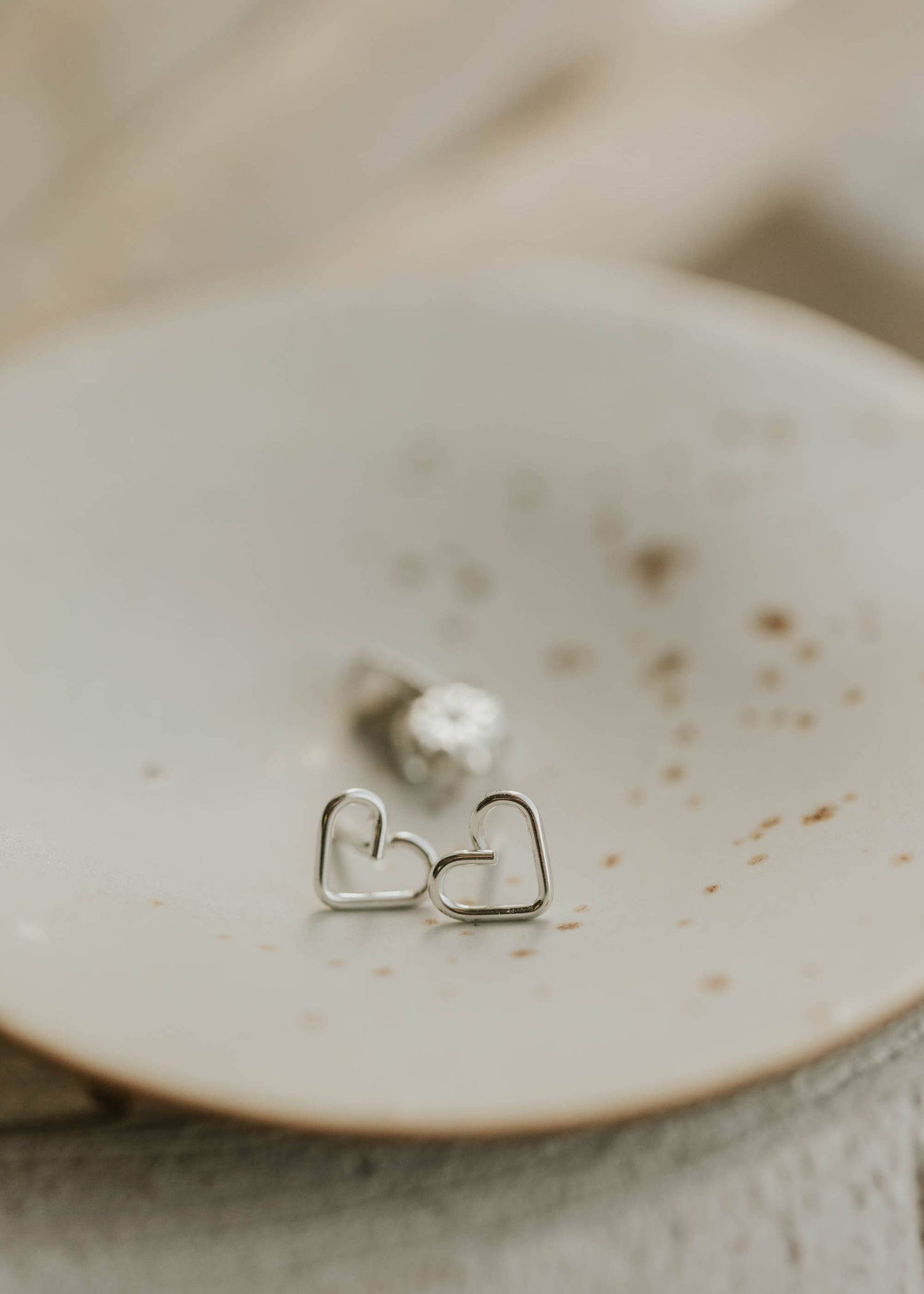 Open Heart Posts | 14kt Gold Fill