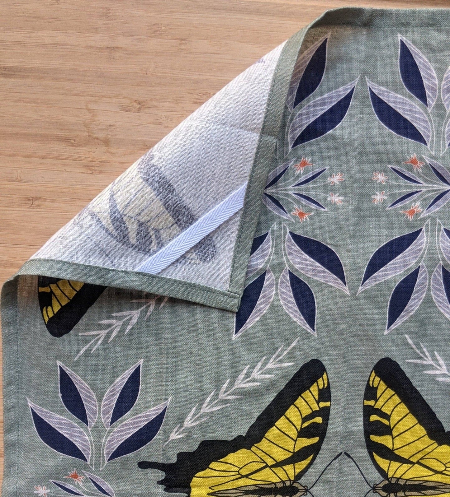Jen Fox Studio - Swallowtail Butterfly Tea Towel