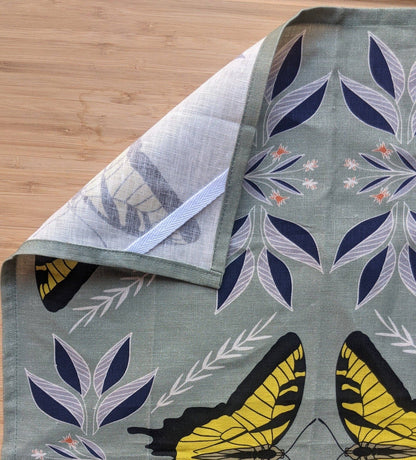 Jen Fox Studio - Swallowtail Butterfly Tea Towel