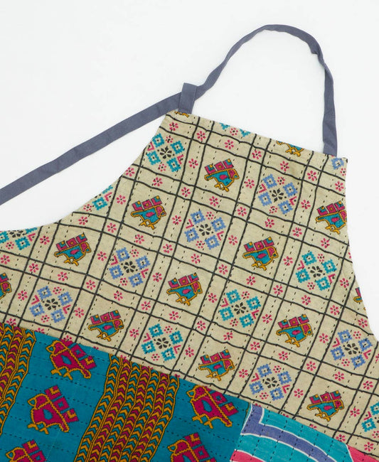 Kantha Bib Apron - No. 250625