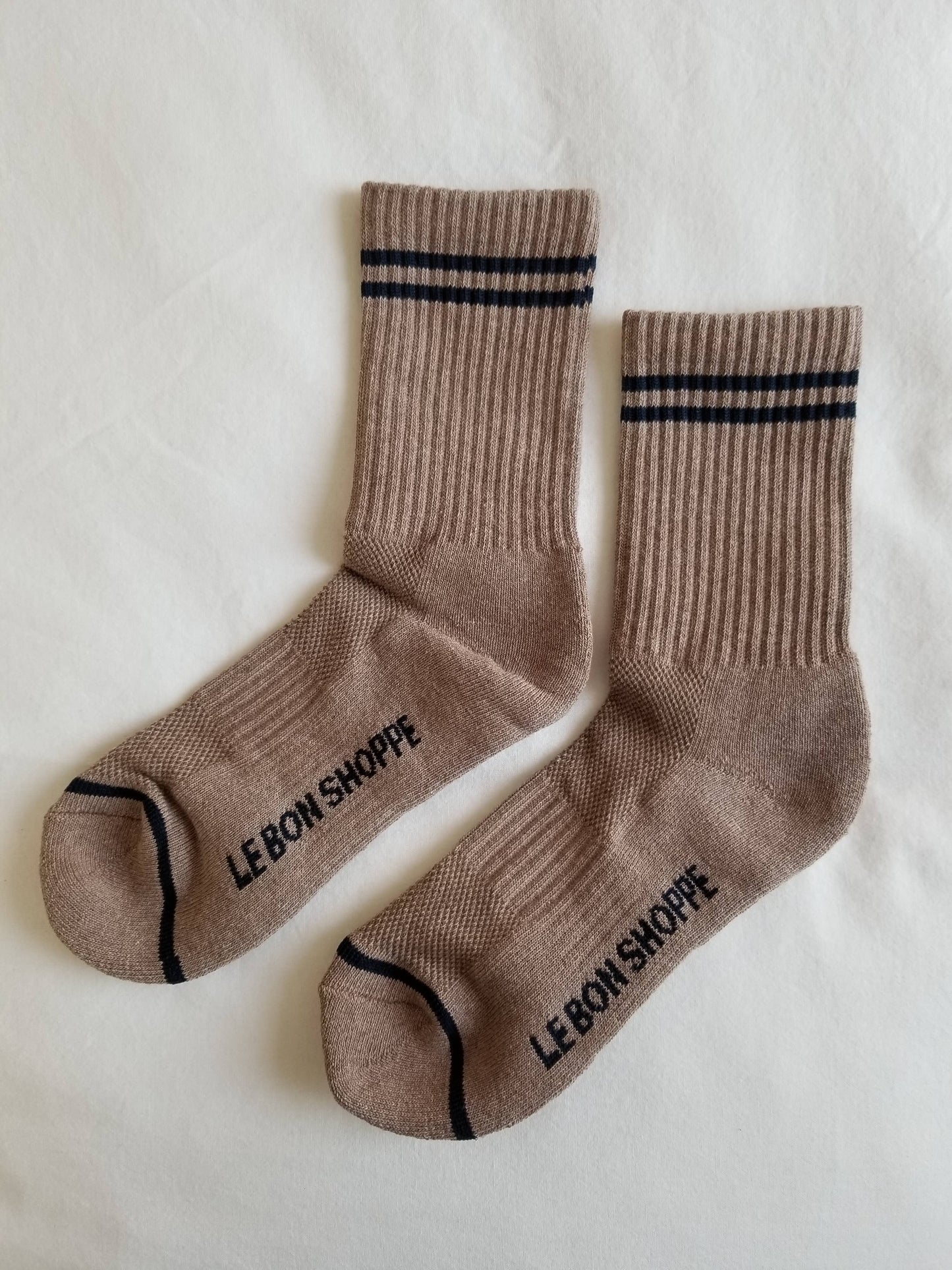 Boyfriend Socks: Milk