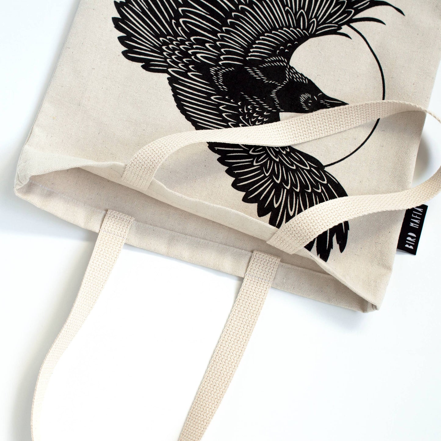 Crow Canvas Tote Bag