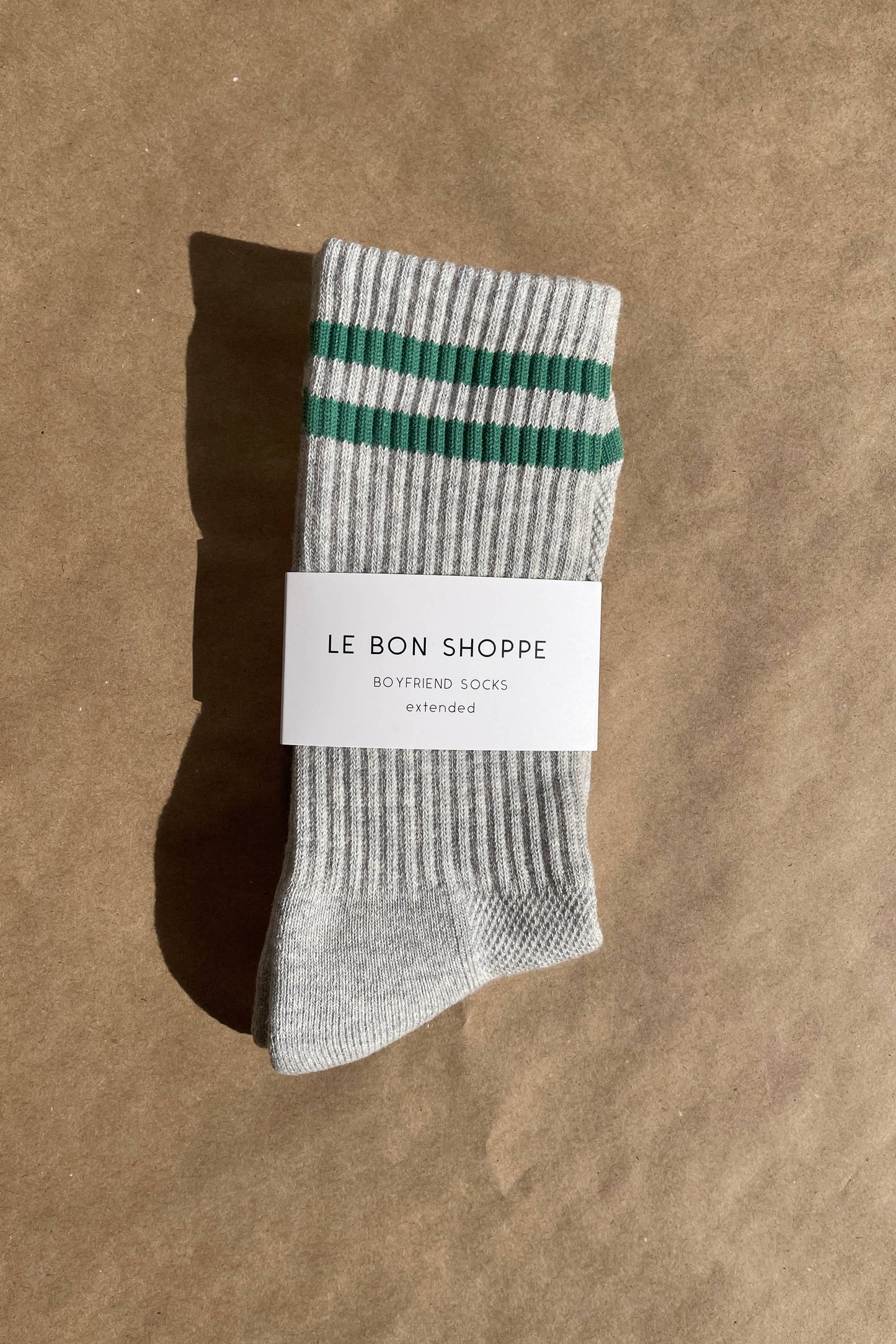 Le Bon Shoppe - Extended Boyfriend Socks: Milk