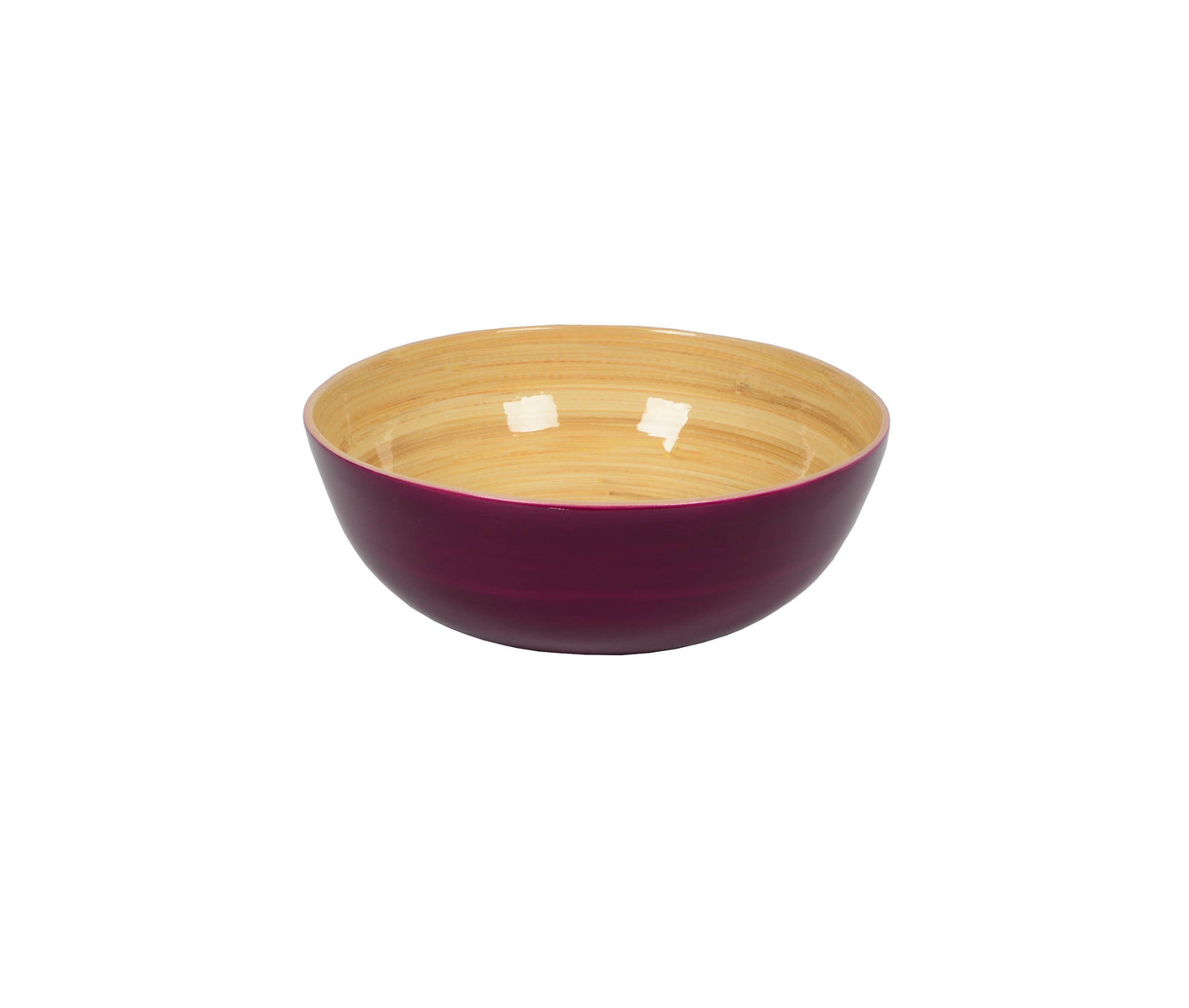 Bamboo Salad Bowl: Red