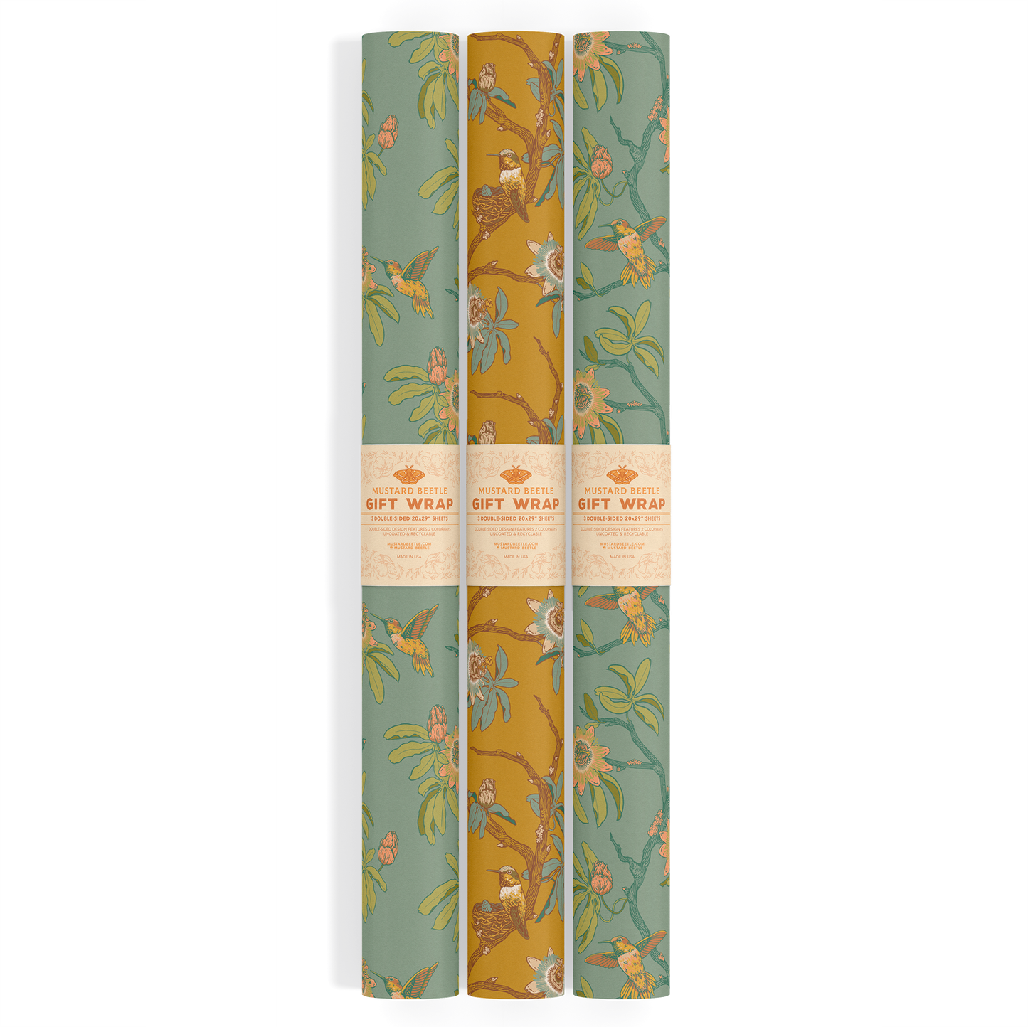 Hummingbirds Wrapping Paper