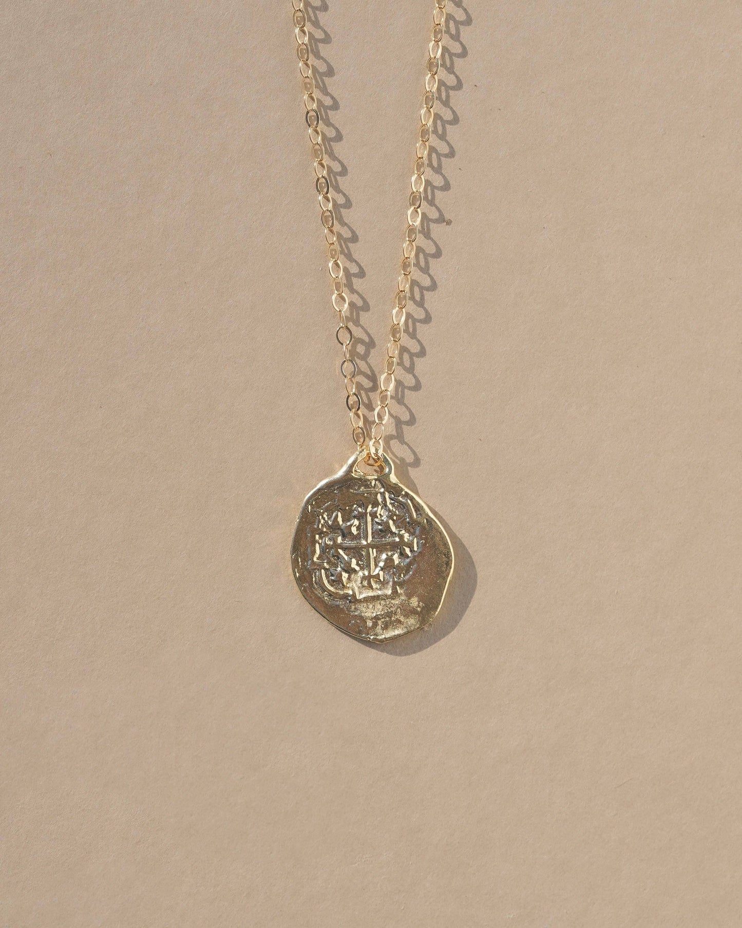 Medallion Necklace: 18" / Sterling Silver
