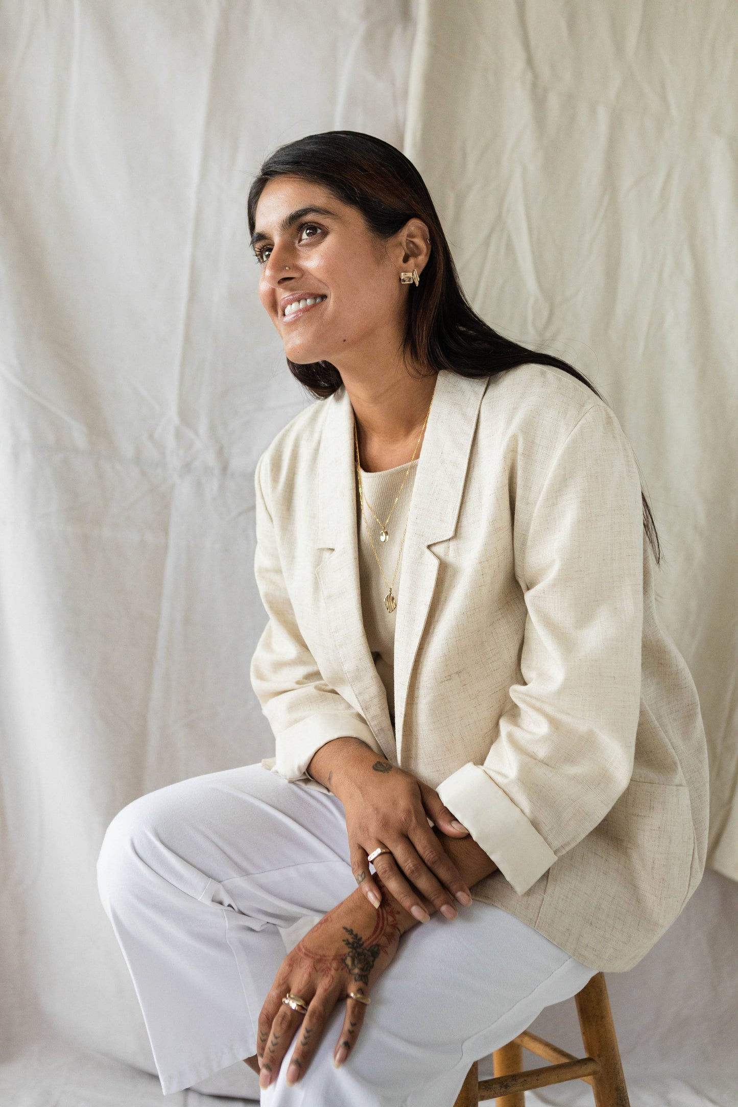 Sway Necklace: Sterling silver 28"