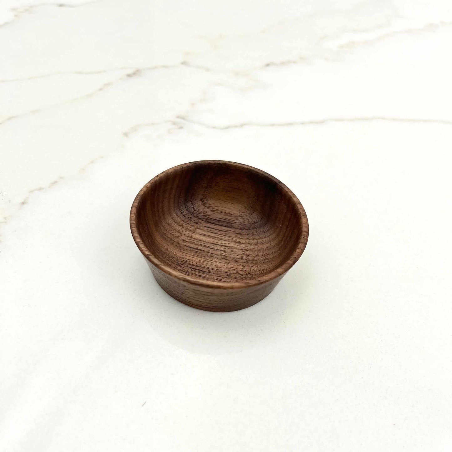 2" Walnut Wood Tiny Bowl