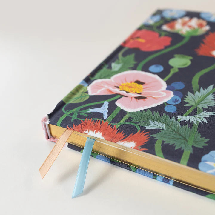 Poppy Garden | Linen Bound Journal