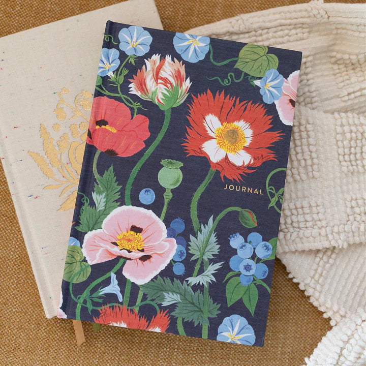 Poppy Garden | Linen Bound Journal