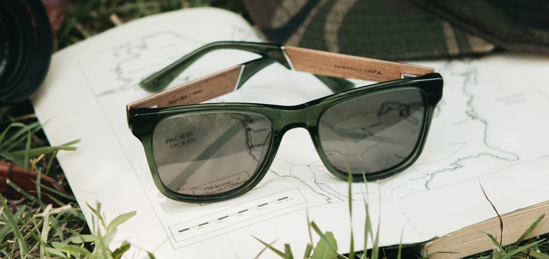 CAMP Trail Sunglasses - Fern/Walnut