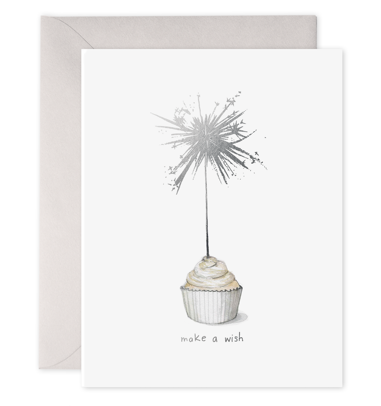 E. Frances - Sparkler Wish Card