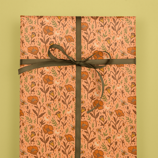Poppies Wrapping Paper