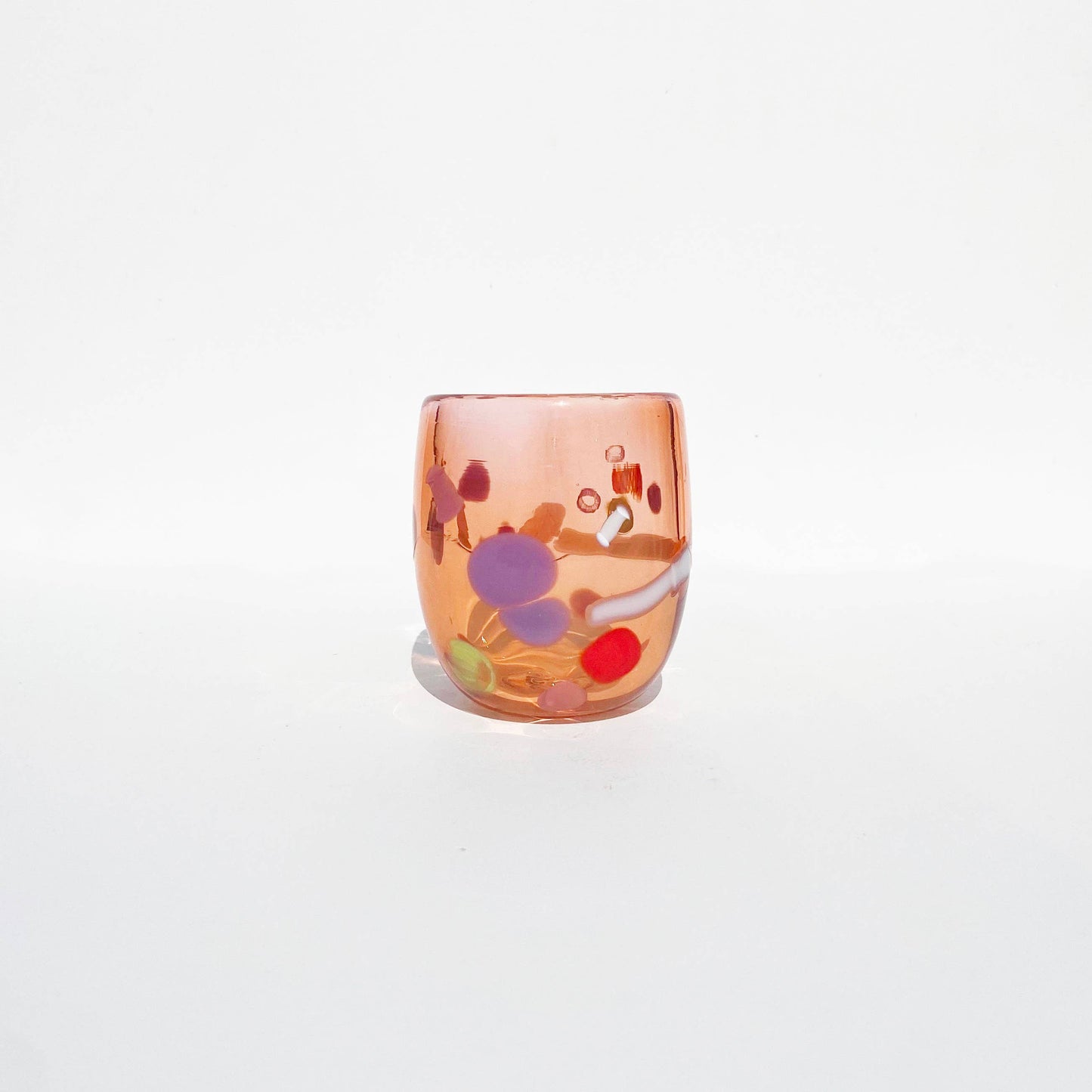 Apricot  Glass Tumbler