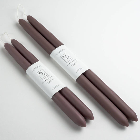 Tapered Dipped Candles | Mauve