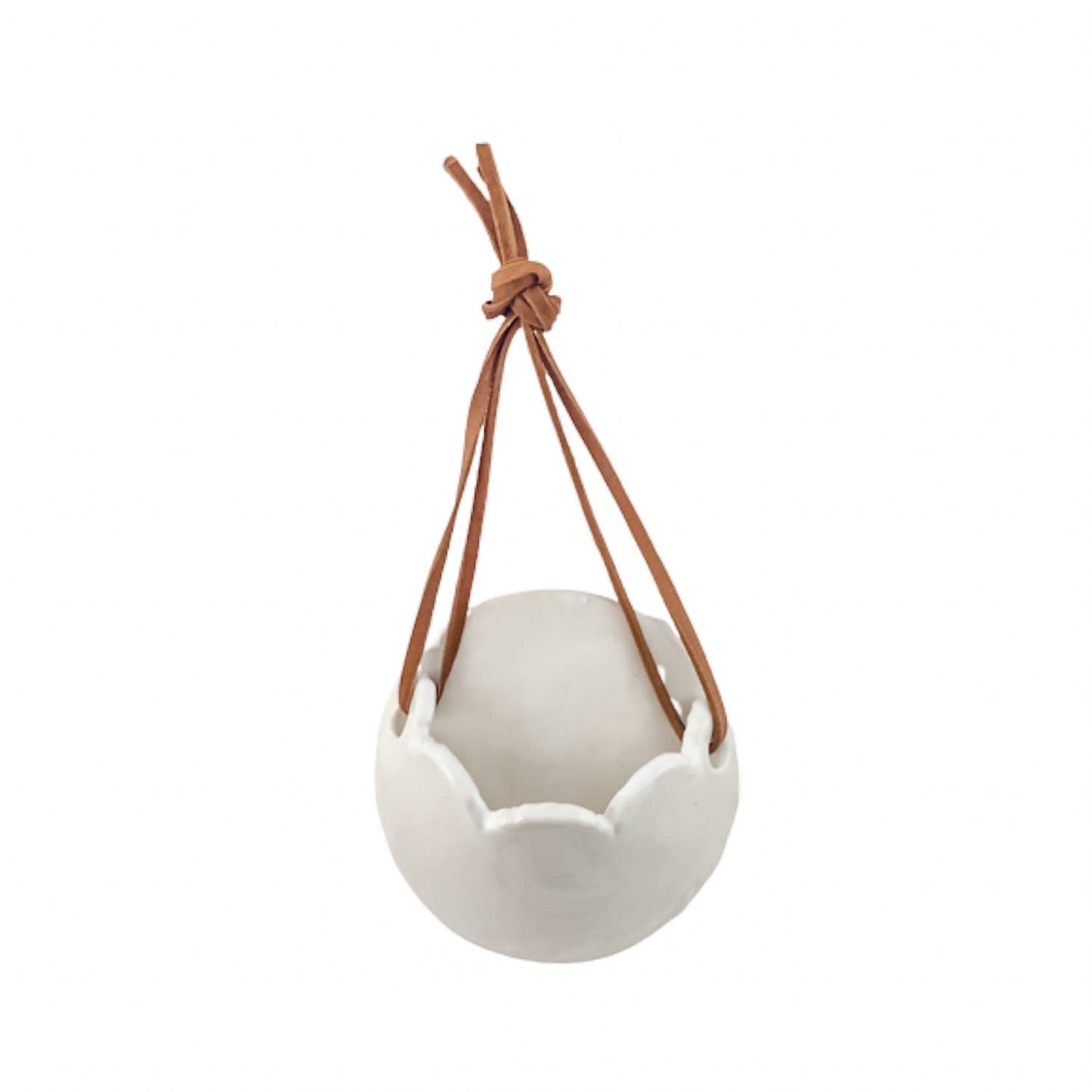 Magpie Mischief - White Ceramic Air Plant Holder, Wall Decor, Fall Home Decor