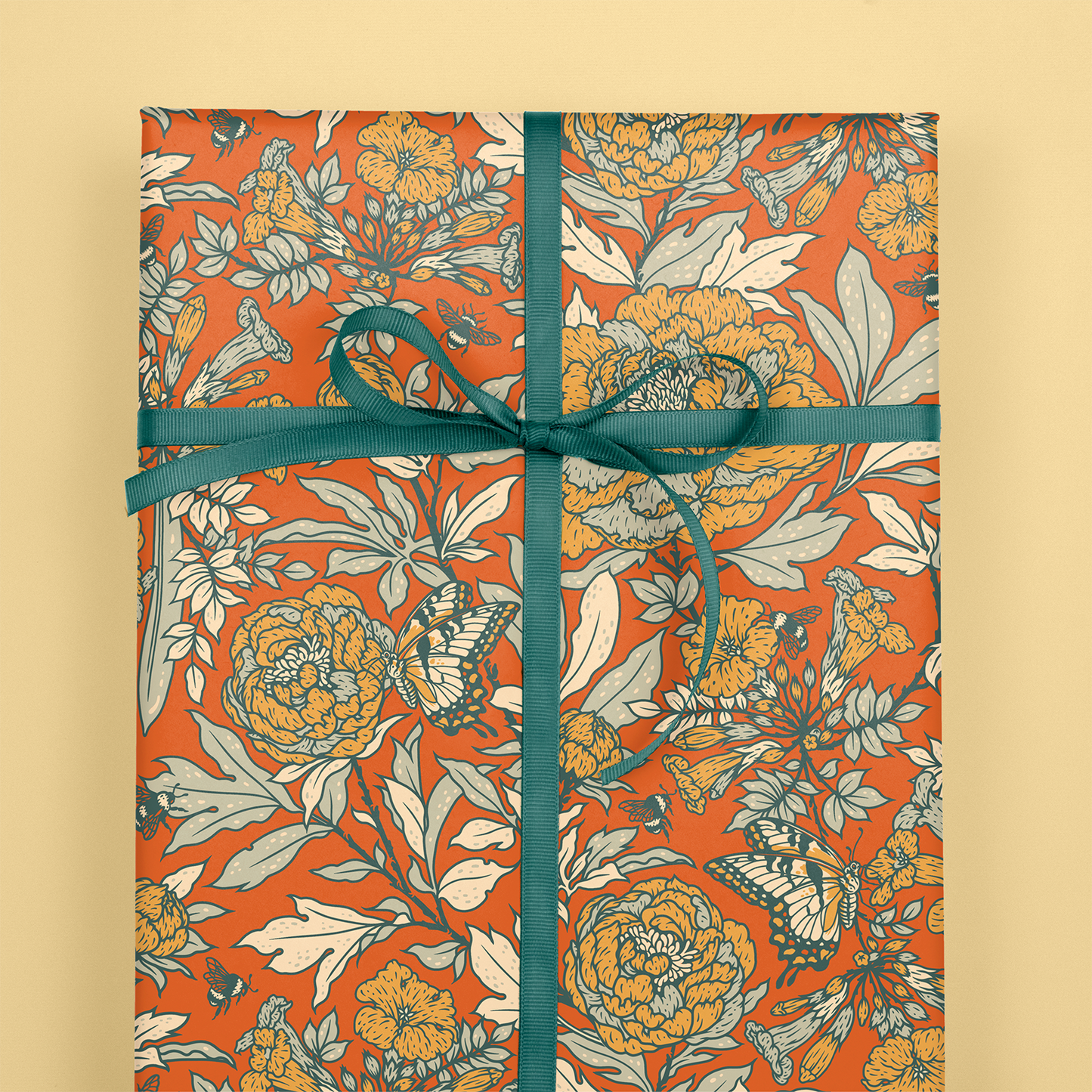 Peonies Wrapping Paper