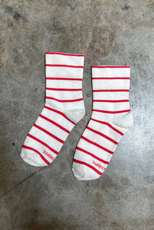Wally Socks: Candy Cane