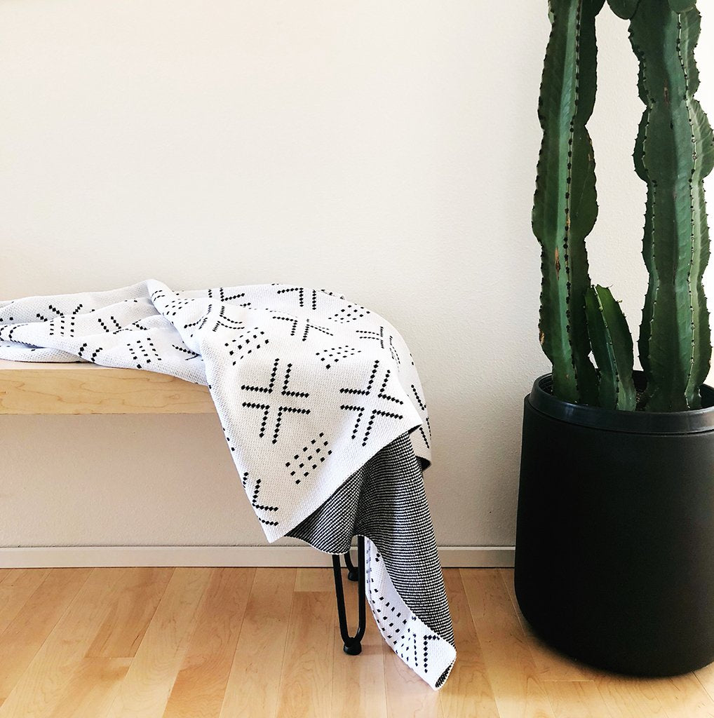 Birifini Throw Blanket