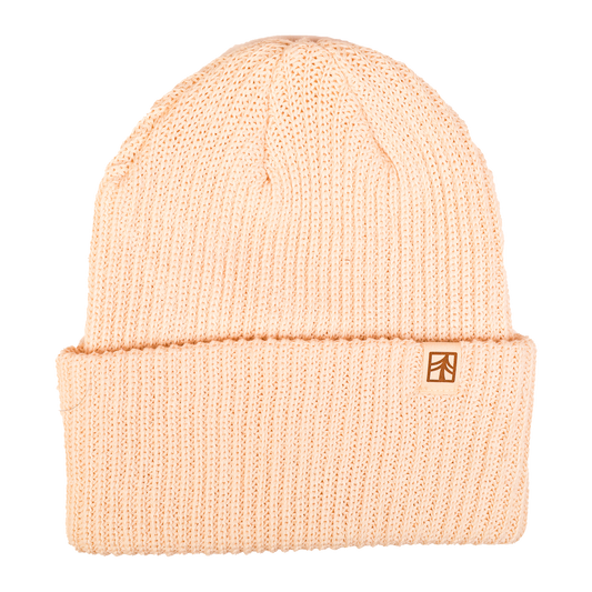Rustek 100% Organic Cotton Beanie: Natural