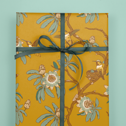 Hummingbirds Wrapping Paper