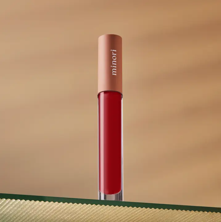 Poppy Red Hydrating Lip Gloss by Minori Beauty