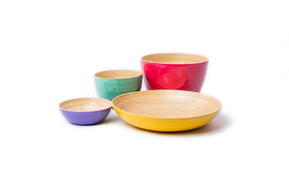 albert L. (punkt) Inc. - Bamboo Fruit Bowl: Light Blue