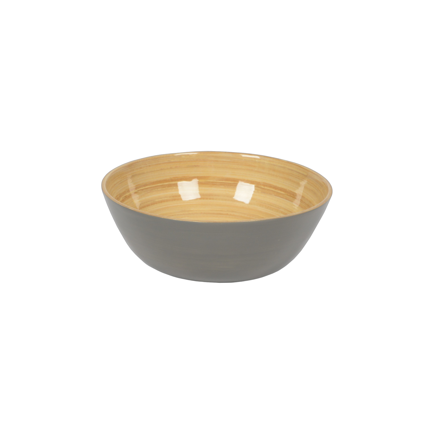 Bamboo Salad Bowl: White