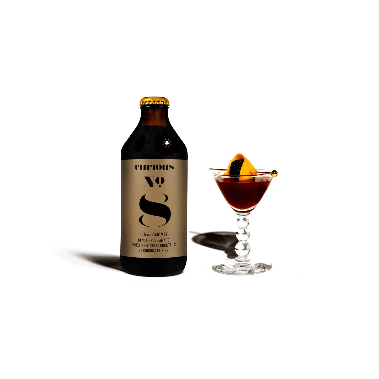 Curious Elixirs No. 8 Booze- Free Cocktail Mixer