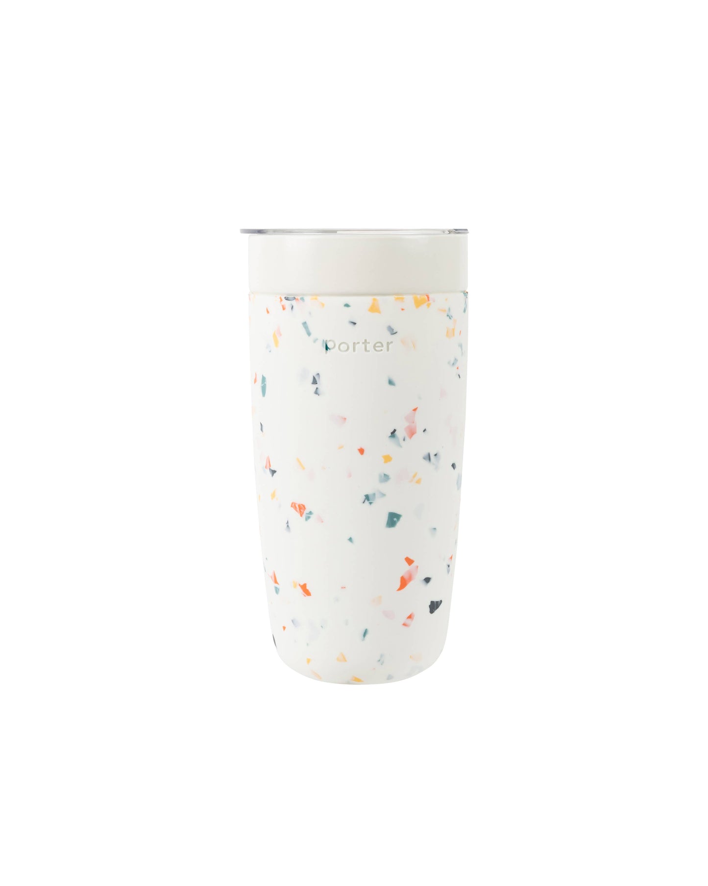 Ceramic Stainless Steel Tumbler: Terrazzo Cream