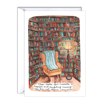Greeting Card Blank - Matilda Quote