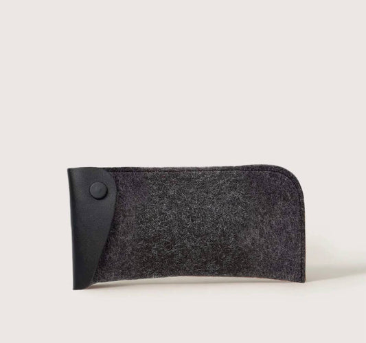 Graf Lantz - Anzen Merino Wool Eyeglass Sleeve Charcoal