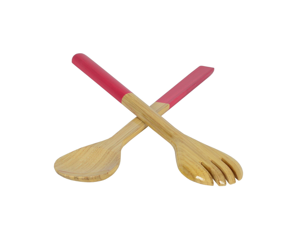 Large Bamboo Server Set: Red