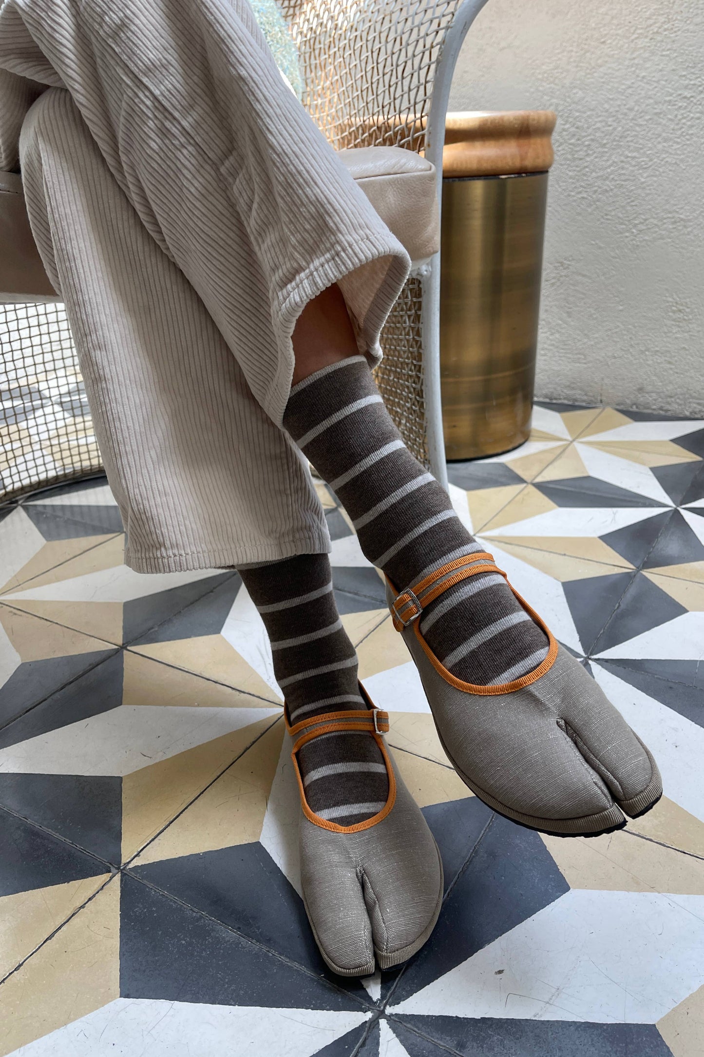 Le Bon Shoppe - Wally Socks: Cement