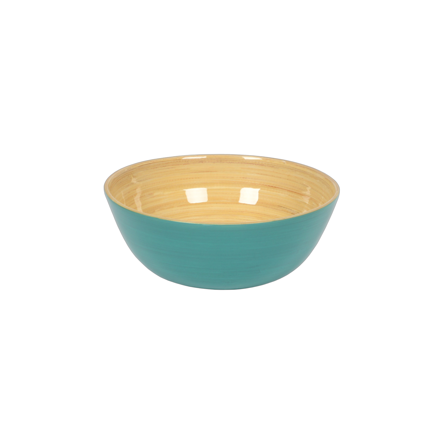 Bamboo Salad Bowl: White