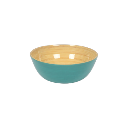 Bamboo Salad Bowl: Dark Green