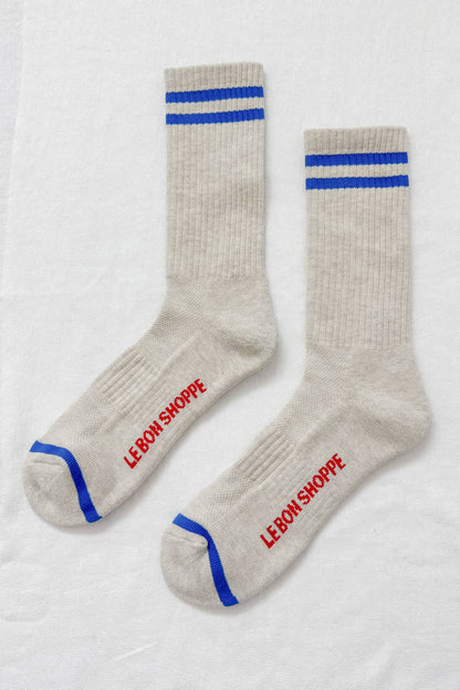 Le Bon Shoppe - Extended Boyfriend Socks: Navy