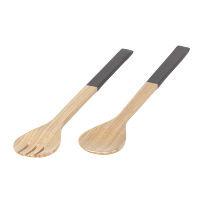 albert L. (punkt) Inc. - Large Bamboo Server Set: Navy Blue